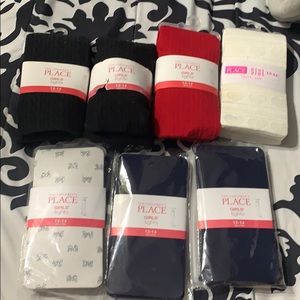 Set of Girls Tights(Size 12-14)